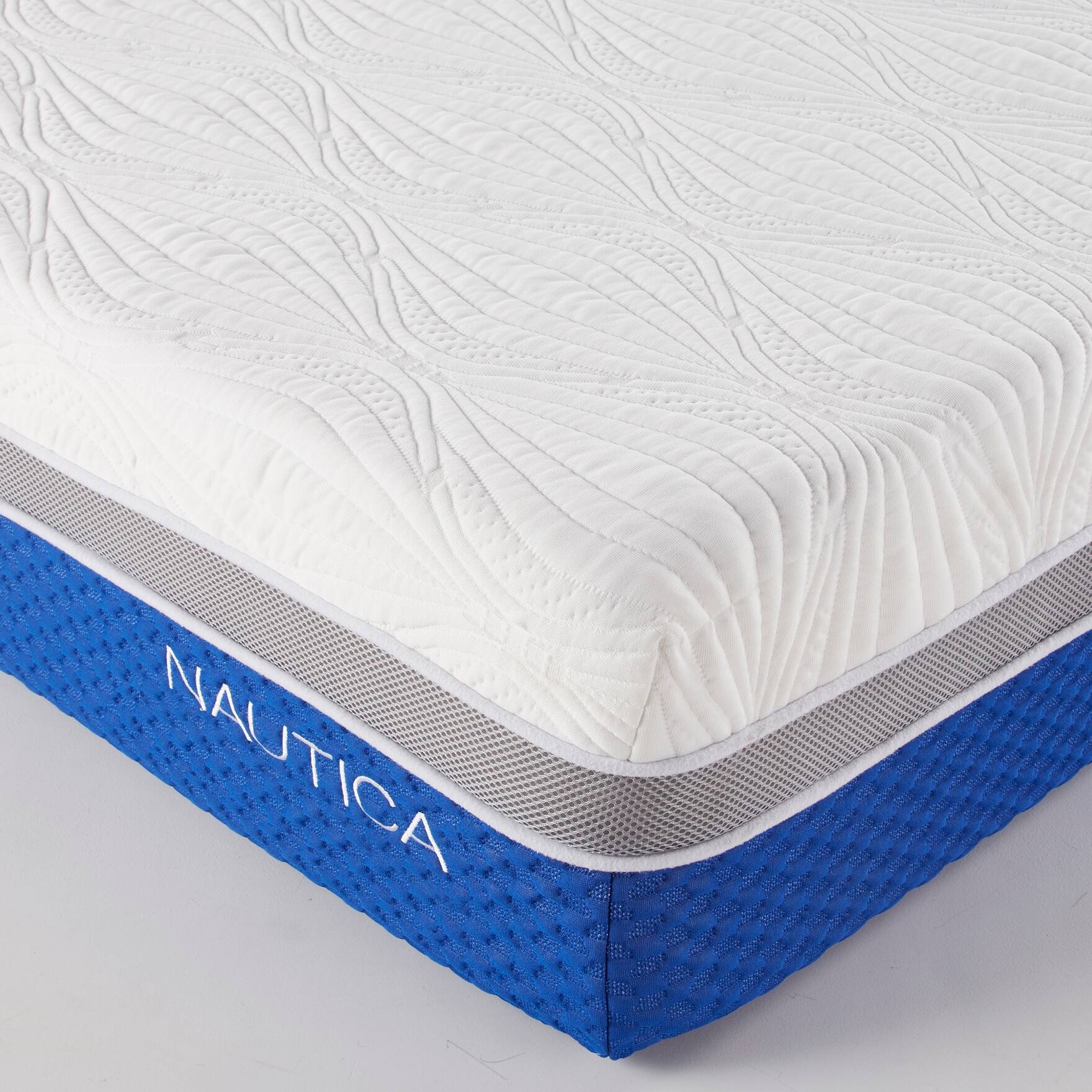 Nautica® 10" Calm Cushion Firm Gel Memory Foam Mattress Bed Bath